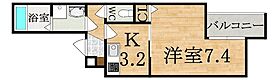 奈良県橿原市小綱町（賃貸アパート1K・3階・26.86㎡） その2