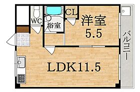 ロイヤルハイツ橿原II  ｜ 奈良県橿原市縄手町（賃貸マンション1LDK・2階・35.10㎡） その2