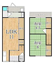 表住宅  ｜ 奈良県橿原市内膳町４丁目（賃貸テラスハウス2LDK・--・60.00㎡） その2