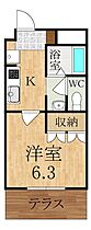 TOPIA  ｜ 奈良県橿原市十市町（賃貸アパート1K・1階・23.76㎡） その2