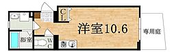 WELLUP NEO 1階ワンルームの間取り