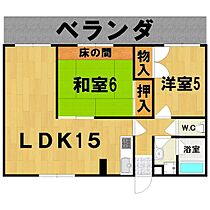 オークリーフ西大寺  ｜ 奈良県奈良市秋篠早月町（賃貸マンション2LDK・2階・60.00㎡） その2