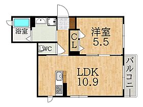 シャーメゾン学園南  ｜ 奈良県奈良市学園南２丁目（賃貸アパート1LDK・2階・40.00㎡） その2