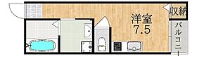 奈良県奈良市富雄北１丁目（賃貸アパート1R・2階・23.40㎡） その2