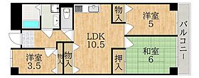 奈良県奈良市あやめ池南１丁目（賃貸マンション3LDK・3階・61.25㎡） その2