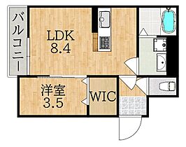 ALEGRIA富雄  ｜ 奈良県奈良市三碓１丁目（賃貸アパート1LDK・2階・30.50㎡） その2