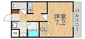 奈良県奈良市三碓１丁目（賃貸マンション1K・2階・26.00㎡） その2