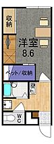 レオパレスGREATRIVER  ｜ 奈良県生駒郡三郷町立野北１丁目（賃貸アパート1K・1階・23.18㎡） その2