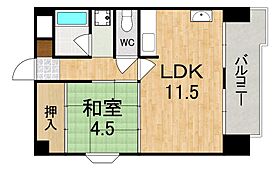 プランドール王寺  ｜ 奈良県北葛城郡王寺町久度２丁目（賃貸マンション1LDK・4階・39.24㎡） その2