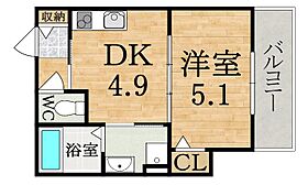 （仮称）クレアール小泉東II（2）  ｜ 奈良県大和郡山市小泉町東１丁目（賃貸アパート1DK・2階・25.80㎡） その2