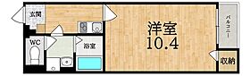 クレイノカンナ  ｜ 奈良県大和郡山市今国府町（賃貸アパート1K・2階・29.71㎡） その2