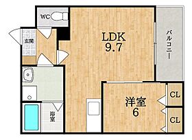 ジーメゾン大和郡山グレーデ  ｜ 奈良県生駒郡安堵町大字東安堵（賃貸アパート1LDK・3階・34.28㎡） その2