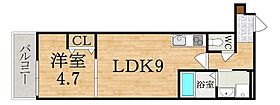 クレアール小泉東I  ｜ 奈良県大和郡山市小泉町東１丁目（賃貸アパート1LDK・1階・33.68㎡） その2