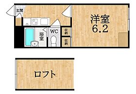 奈良県大和郡山市城南町（賃貸アパート1K・2階・19.87㎡） その2