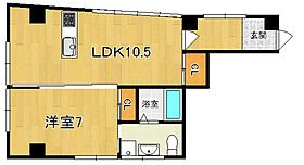 ラビタジャッロ柳町  ｜ 奈良県大和郡山市柳５丁目（賃貸マンション1LDK・3階・35.00㎡） その2