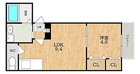 クレアール堺町II  ｜ 奈良県大和郡山市堺町（賃貸アパート1LDK・3階・35.00㎡） その2