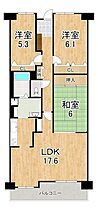 朝倉グリーンマンション  ｜ 奈良県桜井市大字慈恩寺（賃貸マンション3LDK・1階・78.76㎡） その2