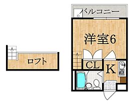 シティパレス生駒東松ヶ丘P2  ｜ 奈良県生駒市東松ケ丘（賃貸アパート1K・2階・16.10㎡） その2