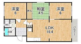 紀寺ハイム  ｜ 奈良県奈良市東紀寺町３丁目（賃貸マンション3LDK・5階・70.87㎡） その2