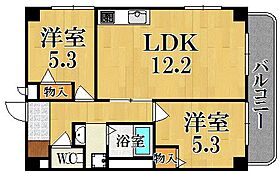 モナーク率川  ｜ 奈良県奈良市小川町（賃貸マンション2LDK・1階・53.28㎡） その2