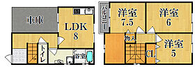 奈良県奈良市法蓮町（賃貸テラスハウス3LDK・--・69.90㎡） その2