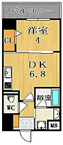 インフィニティ  ｜ 奈良県奈良市三条宮前町（賃貸マンション1DK・5階・30.37㎡） その2