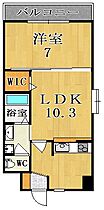 グランディス朱雀  ｜ 奈良県奈良市法華寺町（賃貸マンション1LDK・6階・38.85㎡） その2