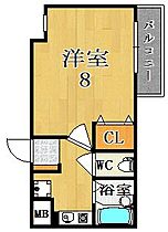 JPレジデンス新大宮  ｜ 奈良県奈良市芝辻町４丁目（賃貸マンション1K・5階・26.50㎡） その2