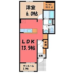 グリシーナ・セレッソ B 1階