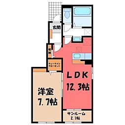 ルーチェ ウシザワ B 1階