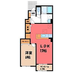 東武桐生線 治良門橋駅 徒歩33分