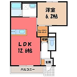 東武伊勢崎線 福居駅 徒歩11分 1階/-