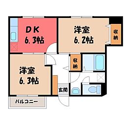 東武小泉線 西小泉駅 徒歩31分
