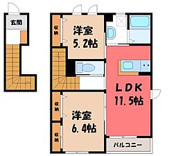 レ・セーナ 2階/-
