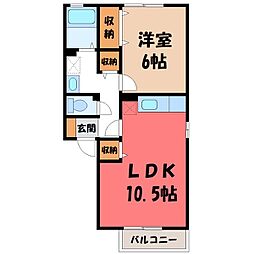 メゾン・クレール B 2階/-