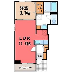 プラージュ B 1階