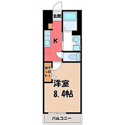 メゾン カルム 1階/-