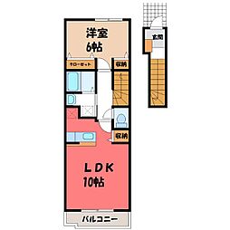 グラース A 2階/-