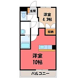 ブルーム 1階/-