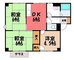 ハピネスハイム中妻 B 1階