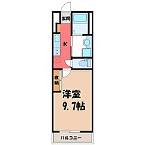 群馬県太田市石原町（賃貸アパート1K・1階・30.20㎡） その2