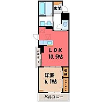 群馬県太田市大島町（賃貸アパート1LDK・1階・41.88㎡） その2