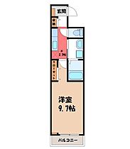 群馬県太田市大島町（賃貸アパート1K・2階・31.21㎡） その2