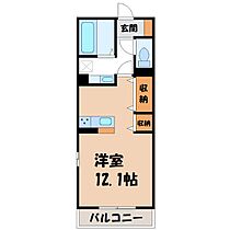 群馬県太田市八幡町（賃貸アパート1R・2階・33.61㎡） その2