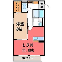 ハイム野州山辺 2階