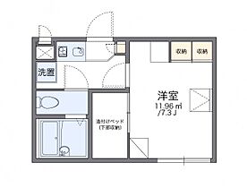 レオパレスＲｅｌｏａｄ 104 ｜ 大阪府大阪市平野区瓜破7丁目1-24（賃貸アパート1K・1階・19.87㎡） その2