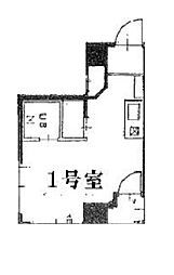 東京メトロ東西線 葛西駅 徒歩2分の賃貸マンション 5階ワンルームの間取り