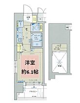 大阪府大阪市淀川区西中島６丁目（賃貸マンション1K・7階・18.90㎡） その2