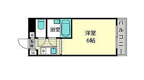 ジュネス新大宮 407 ｜ 奈良県奈良市法蓮町（賃貸マンション1R・4階・20.00㎡） その2