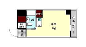 トータスビル  ｜ 奈良県奈良市大宮町1丁目（賃貸マンション1R・6階・18.70㎡） その2